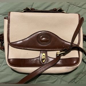 Vintage White Dooney and Burke Crossbody